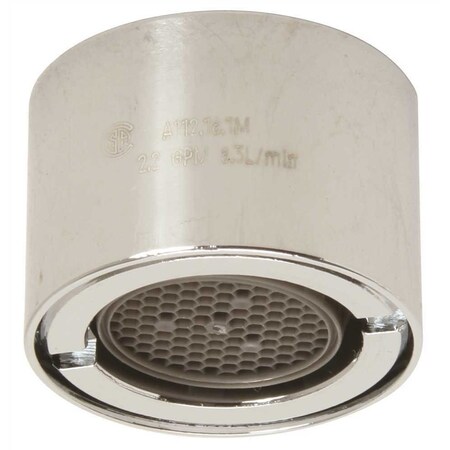 Chicago Faucet CHICAGO FAUCET PRESSURE COMPENSATING SOFTFLO AERATOR, LEAD FREE Chrome E3VPJKABCP